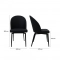 JOSE DINING CHAIR W/ SWIVEL