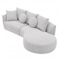 ROMAN L-SHAPED SOFA (LHS) W/ 6 TCS