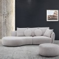 ROMAN L-SHAPED SOFA (RHS) W/ 6 TCS