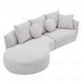 ROMAN L-SHAPED SOFA (RHS) W/ 6 TCS