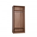 RENEE 2 DOORS WARDROBE CARCASS WITH SHELVES (2C)