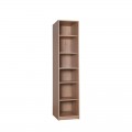 RENEE 1 DOOR WARDROBE CARCASS WITH SHELVES (1D)